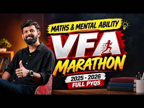 VFA 2026 Maths Marathon: Complete PYQ Revision | Xylem PSC