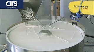 Medical Swab sticks - FlexiBowl & Fanuc Feeding Solution [how to feed medical components]