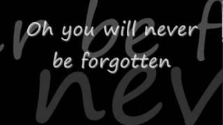 jessica Andrews - you will never be forgotten lyrics.avi