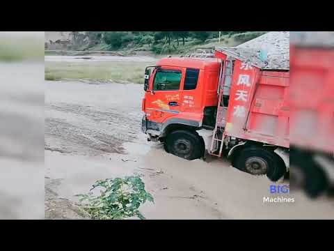 10 Extreme Dangerous Idiots Dump Truck Operator Skill   Biggest Heavy Equipment Machines Working