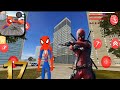 Spiderman Stickman Rope Hero Mafia New City Vegas 17 Android Gameplay