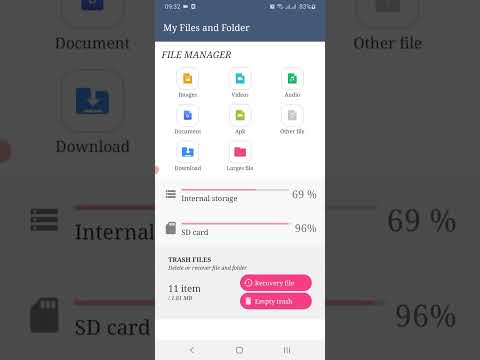 SD-card manager Video