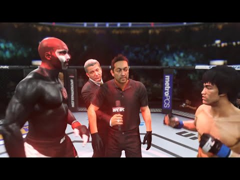 Bruce Lee vs. Black Widow (EA Sports UFC 2)