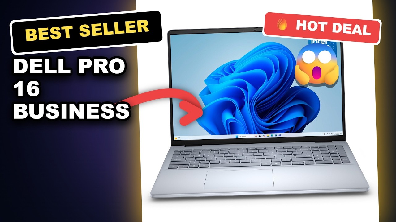 Dell Pro 16 Business Laptop Review: 16in FHD+, Intel Core 10-Core CPU & 64GB RAM