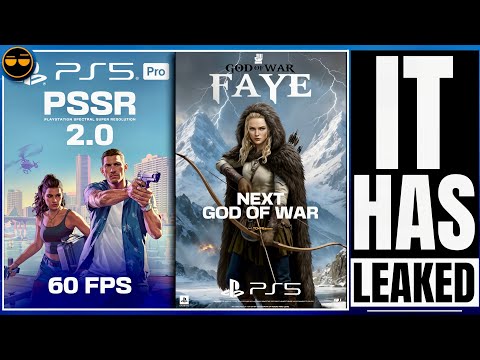 PLAYSTATION 5 - PS5 PRO GTA 6 & PSSR 2.0 UPDATE - THE 60FPS CONSOLE !? / NEXT BIG GOD OF WAR LEAKS!…