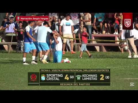 COPA PERÚ || Etapa Provincial Lamas Fase 2 Vuelta || #SportingCristalPR 2️⃣ 🆚️ #KechwasLamistas 2️⃣