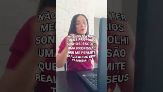 Eu realizo sonhos todos os dias 🙌🥹