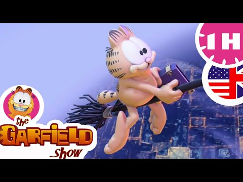 🧙🏻‍♀️Garfield and the witch!🧙🏻‍♀️- HD Compilation