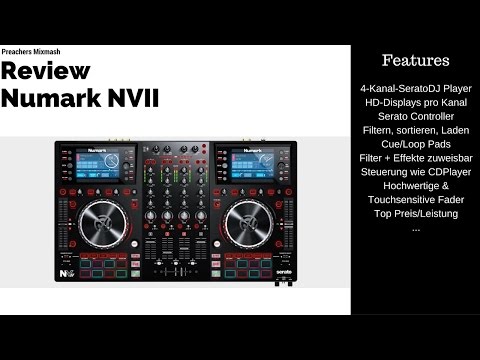 Numark NVII Controller Test / Walkthrough [Review German 2016] Vlog