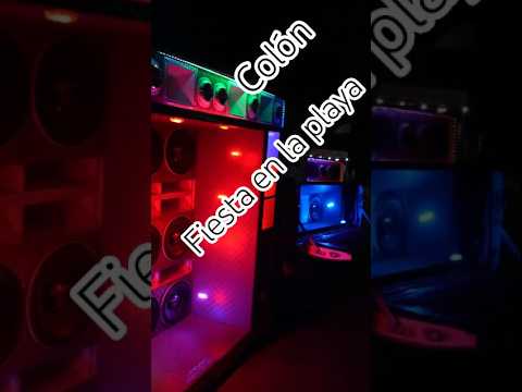 Colón. Fiesta de noche en playa Inkier #argentina #verano #colon #entrerios