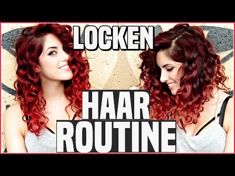 LOCKEN TUTORIAL deutsch + DIY Leave-IN Conditioner I Definierte Locken Tutorial I Luisa Crashion Video