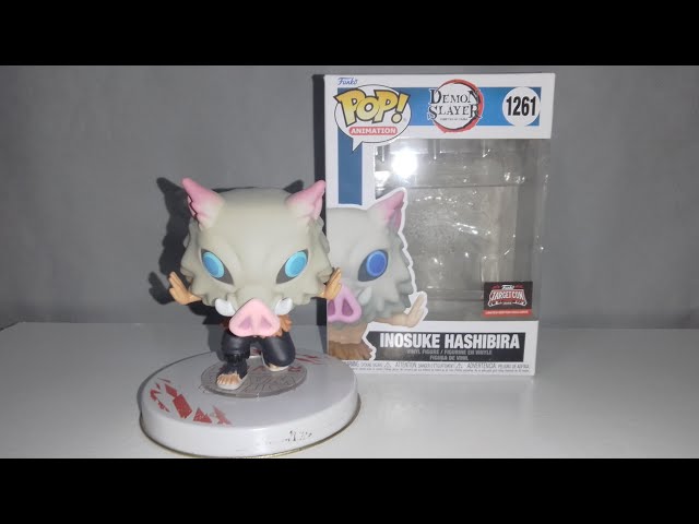 Vídeo relacionado con Funko Pop! Keychain: Demon Slayer - 7th Form Inosuke Hashibira - Guardianes de la Noche - Minifigura de Vinilo Coleccionable Llavero Original - Relleno de Calcetines - Idea de Regalo - Anime Fans