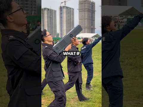 How This Gun Stops Drones Without Damage? 🤯