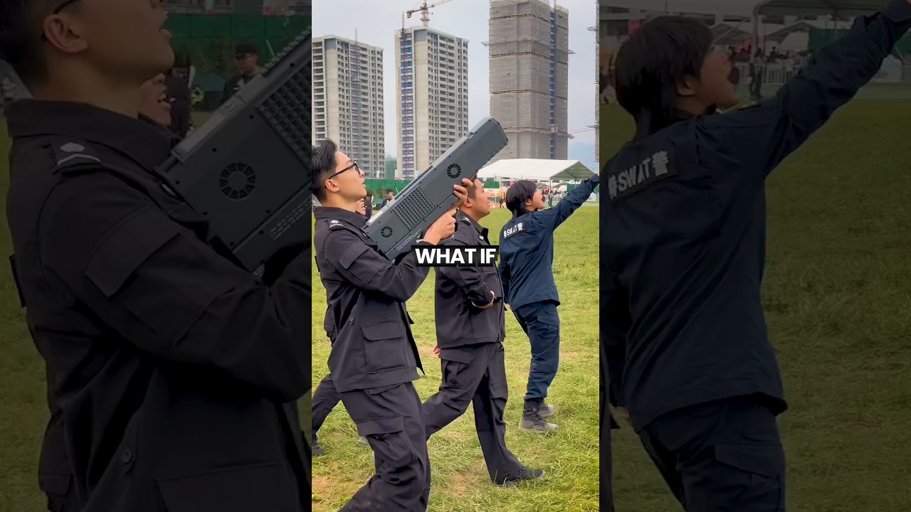 How This Gun Stops Drones Without Damage? 🤯