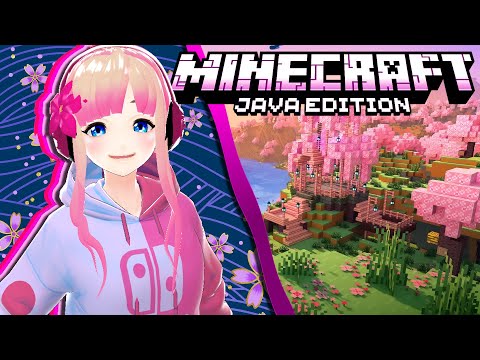 Azalea22 - MINECRAFT Java Spinalcraft | Japanese Build Contest & Playing with Viewers