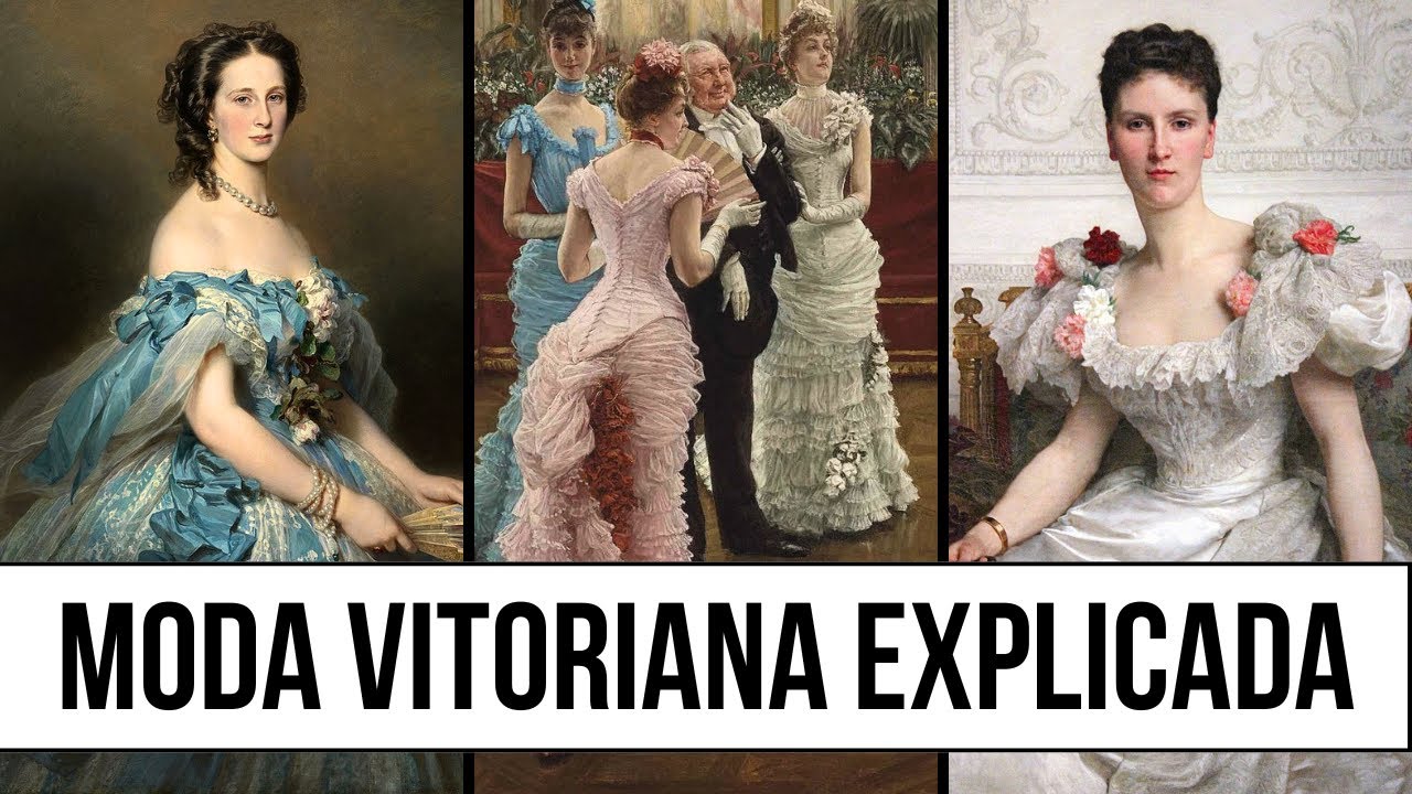 GUIA DEFINITIVO sobre a MODA VITORIANA | Explicada DÉCADA POR DÉCADA!