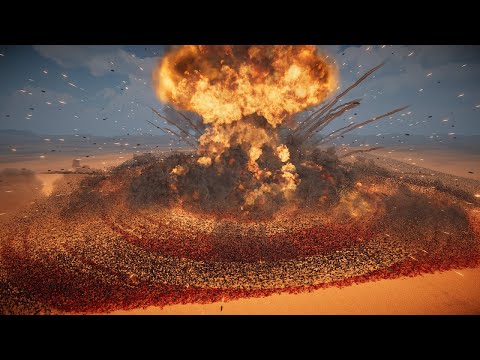NUCLEAR BOMB - TSUNAMI - TORNADO VS 1 Million Zombies | Ultimate Epic Battle Simulator 2