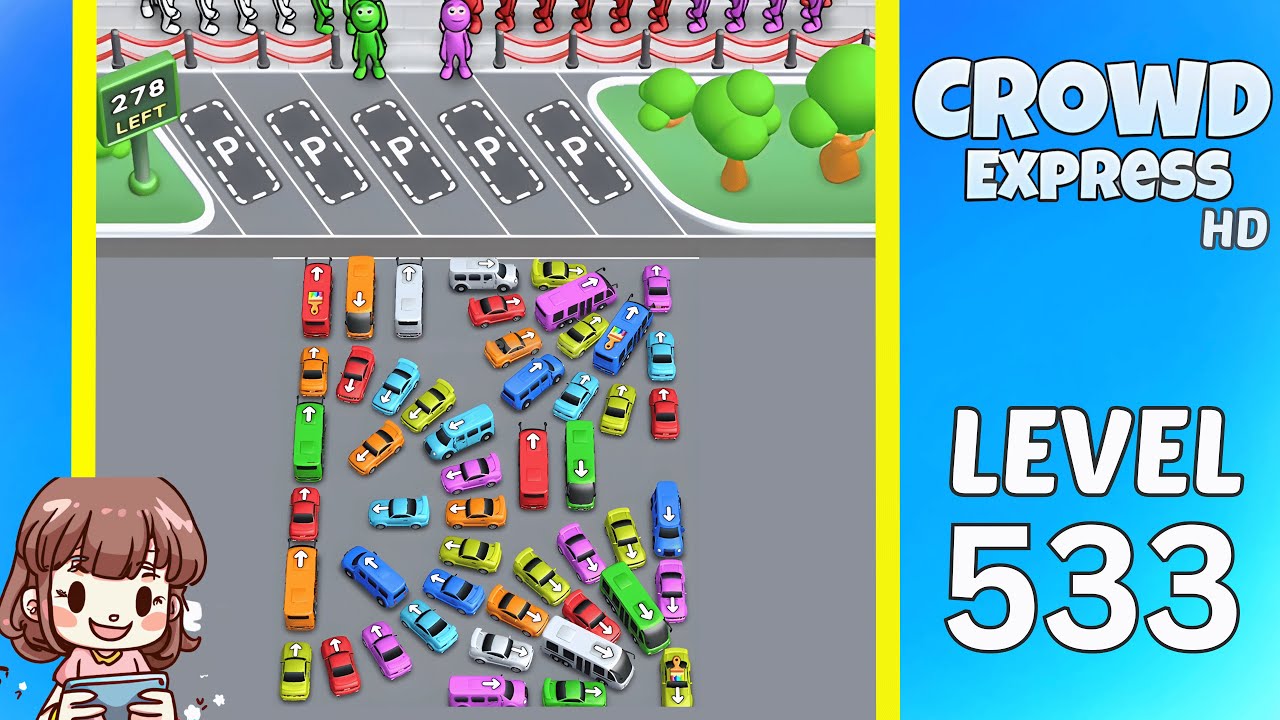 Crowd Express Level 533 Solution Walkthrough