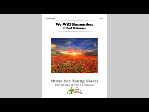We Will Remember - Page Turner