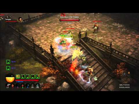 Diablo III playing Barbarian (PS3) Inferno (Hard difficulty) part 41