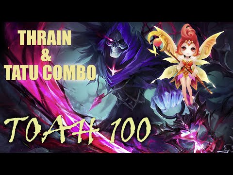 How to clear ToaH Floor 100 using Thrain the Dark Grim Reaper and Tatu the Fire Pixie Summoners War