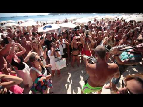 Micah the violinist & Rubén Morán at Sa Trinxa