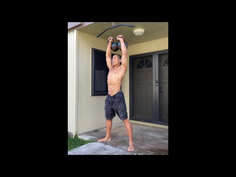 Day 253 FitPro Hawaii Workout- Double 24 kg. Kettlebell Exercises - January 23, 2021 2:32 pm