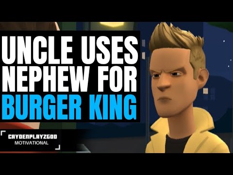 Uncle USES Nephew for BURGER KING, He Instantly Regrets It | CaydenPlayzGod