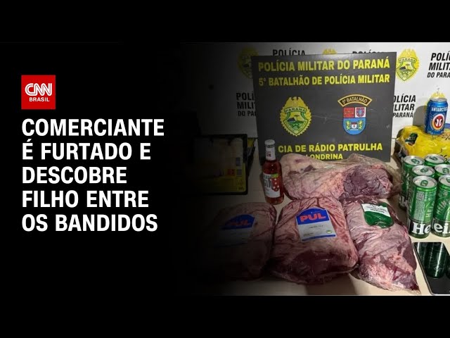 Comerciante chama a PM após ser furtado e descobre que bandido é o filho | CNN NOVO DIA