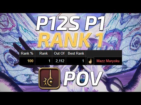 [FF14 6.4] P12S P1 RDM PoV - 6:44 - Rank 1 (14515.3 rDPS)