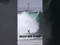Was that the BIGGEST WAVE of 2023? The Wedge Newport Beach #thewedge #waves #surf