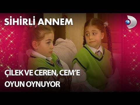Çilek ve Ceren, Cem'e Oyun Oynuyor - Sihirli Annem 102. Bölüm