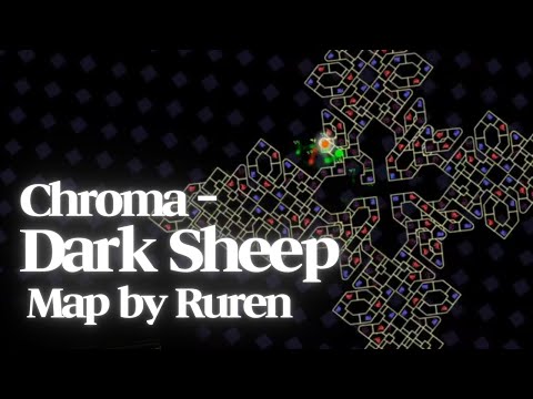 [ADOFAI Custom] 黒魔(Chroma) - Dark Sheep [Map by Ruren]