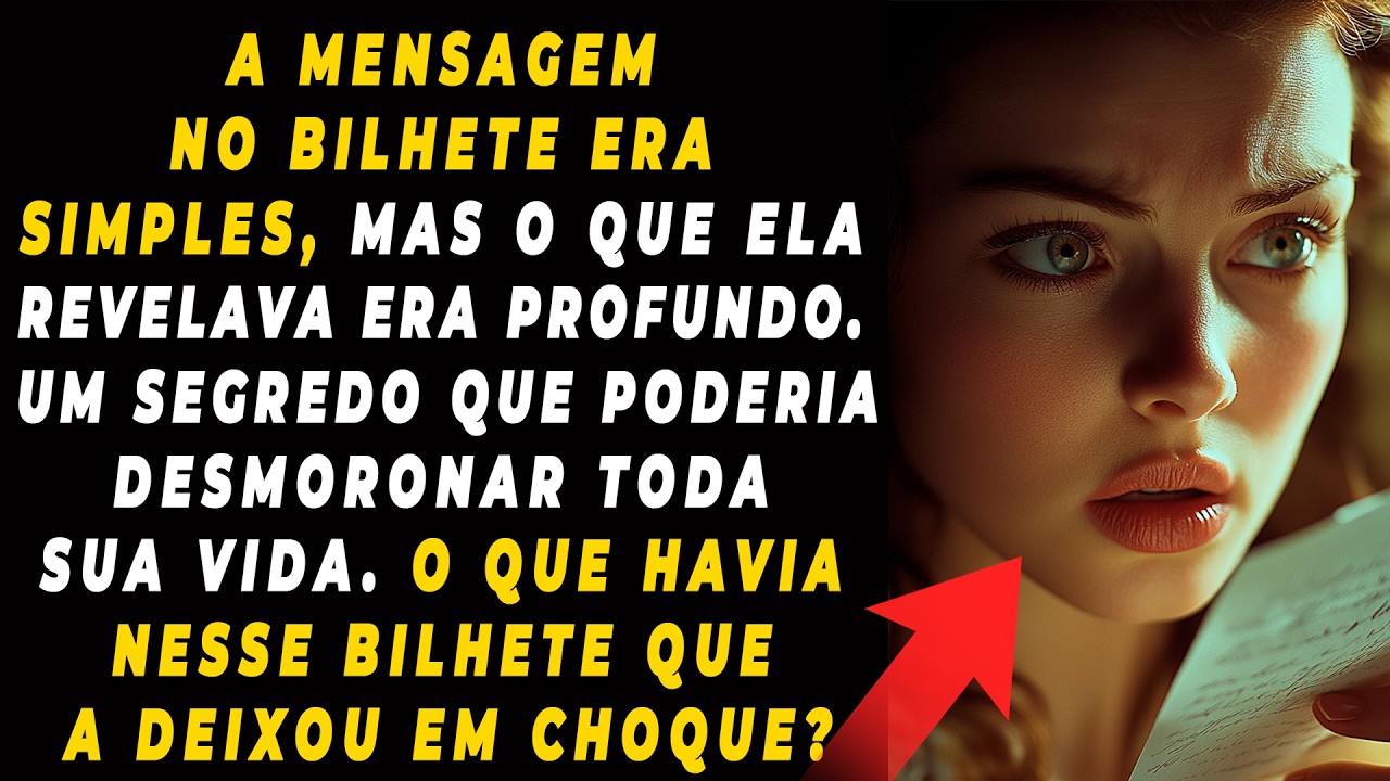 Ao receber a herança, enfermeira achou um bilhete no quarto do filho moribundo... E ao ler, congelou