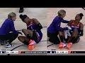 DeShields IN TEARS After Taking KNEE To CROTCH Can Barely Walk Afterwards Was It On Purpose