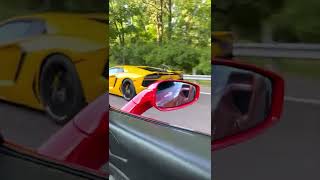 Download lagu Lamborghini Aventador vs Ferrari 488 roll race! Both Tuned w/ Exhaust 💨 mp3 Download lagu Lamborghini Aventador vs Ferrari 488 roll race! Both Tuned w/ Exhaust 💨 mp3
