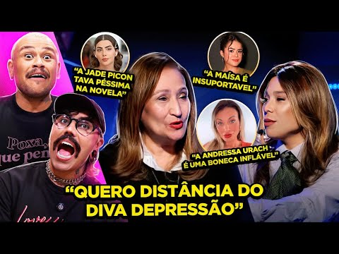 REAGINDO À POLÊMICA ENTREVISTA DE SÔNIA ABRÃO COM BLOGUEIRINHA | Diva Depressão