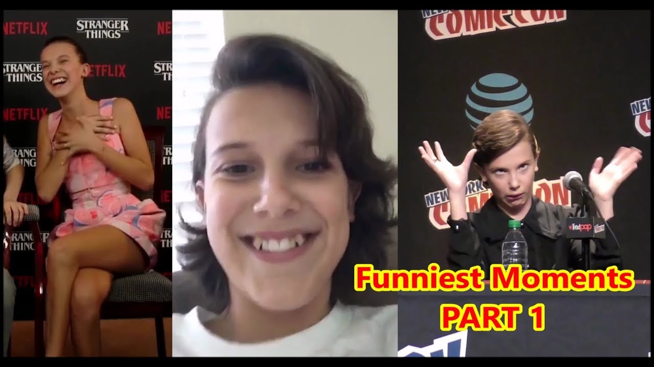 Millie Bobby Brown FUNNY Moments PART 1