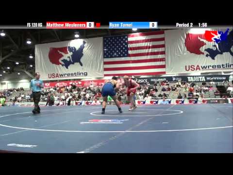 Matthew Meuleners vs. Ryan Tomei at 2013 Las Vegas/ASICS U.S. Open