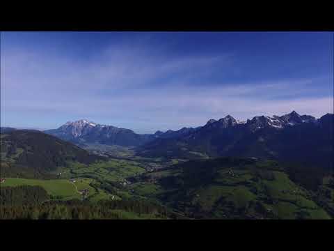 Luftaufnahme Maria Alm - Schwarzeckalmbahn 23.05.2018