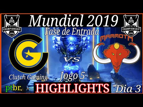 Mundial 2019 Fase de Entrada CG vs MMM highlights do jogo 5.
