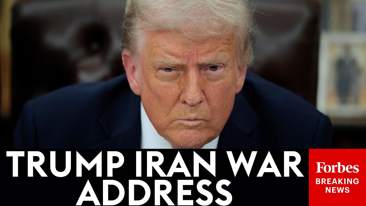 Video | LIVE: President Trump Addressed The Nation About The Iran War