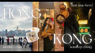 my first time in hong kong 🇭🇰 eating my heart out, exploring kowloon, solo travel