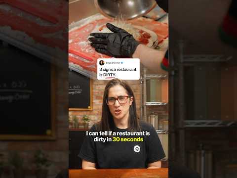 3 signs of a dirty restaurant