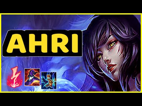 AHRI VS RYZE MID GAMEPLAY CHALLENGER I