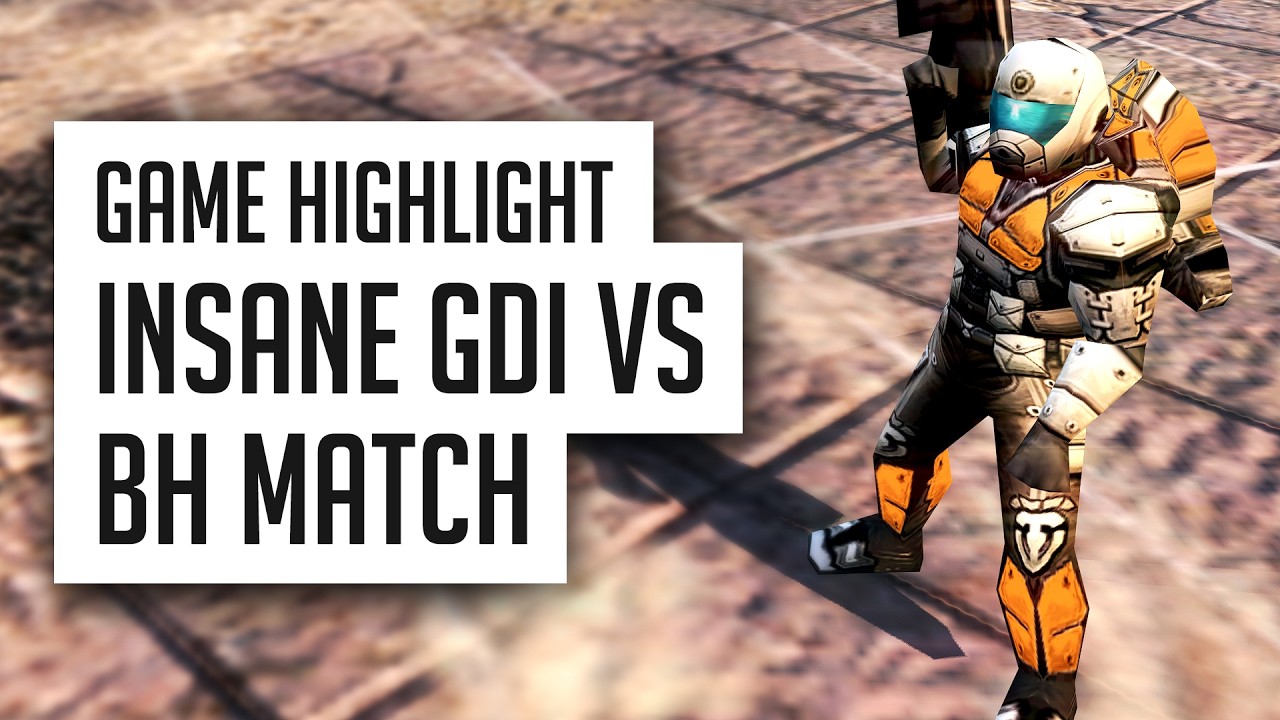 [C&C3: Kane's Wrath] Game Highlight - Insane GDI vs. Black Hand Match