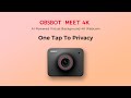 Obsbot Meet USB AI Webcam 4K 30 fps