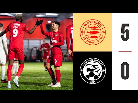 FIVE-STAR REBELS REACH LAST 8! 🔥 | Worthing 5-0 Eastbourne United | Highlights