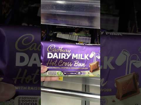 SATISFYING||HOT CROSS BUN DAIRY[CADBURY] #shorts #chocolate #trending #satisfying