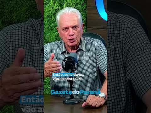 Tijolinho convida para reportagem sobre o programa Olho Vivo no site da Gazeta